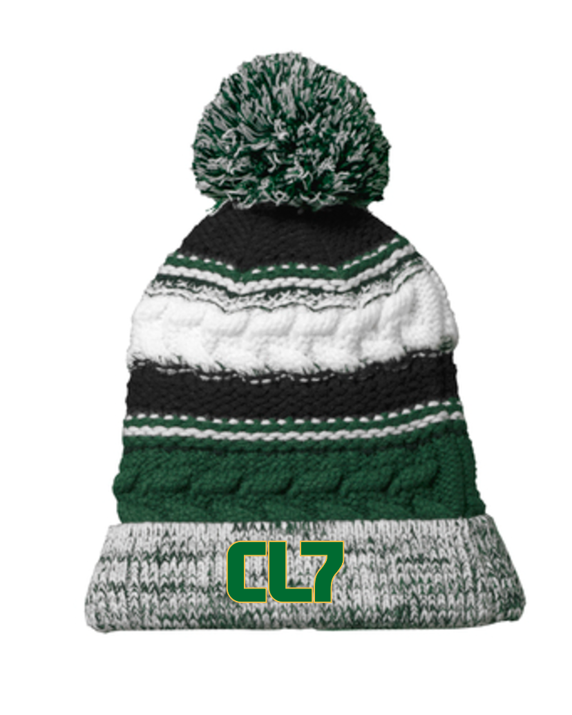 CL7 Pom Pom Colorway Beanie