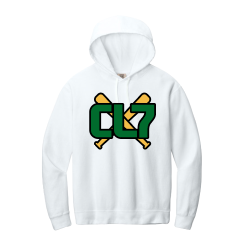 CL7 Baseball White Sweatshirt Youth and Adult