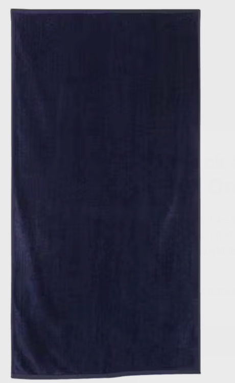 Win the Day Embroidered Beach Towel