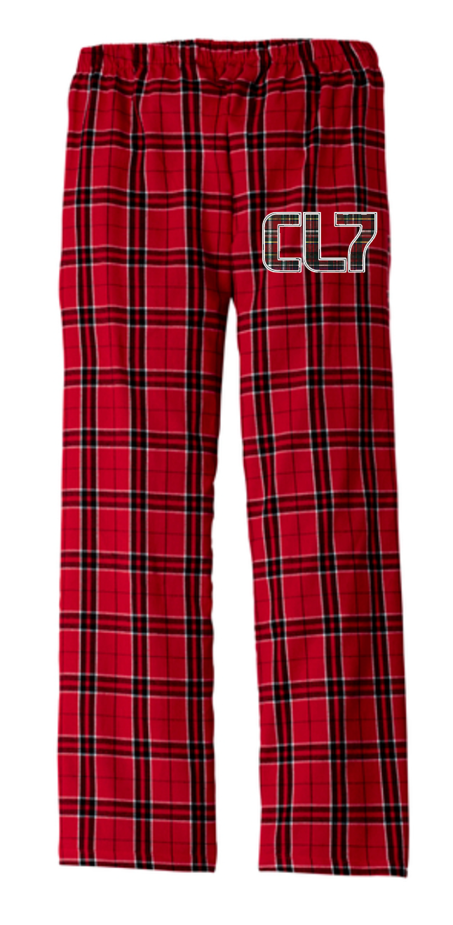 Holiday Theme Youth and Adult Flannel Plaid Pant